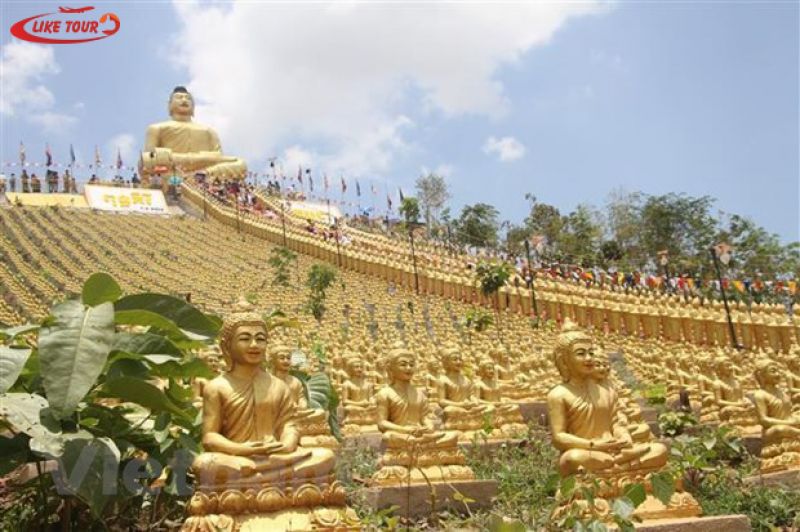 Campuchia - Vườn Phật - Miếu Bà Chúa Xứ